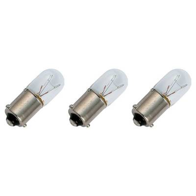 OE Lightning Signaallamp BA9s vervanglamp - 4W 55V - 2500K Wit - T10 - 10x28mm - 66mA - Dimbaar - 3 stuks-0