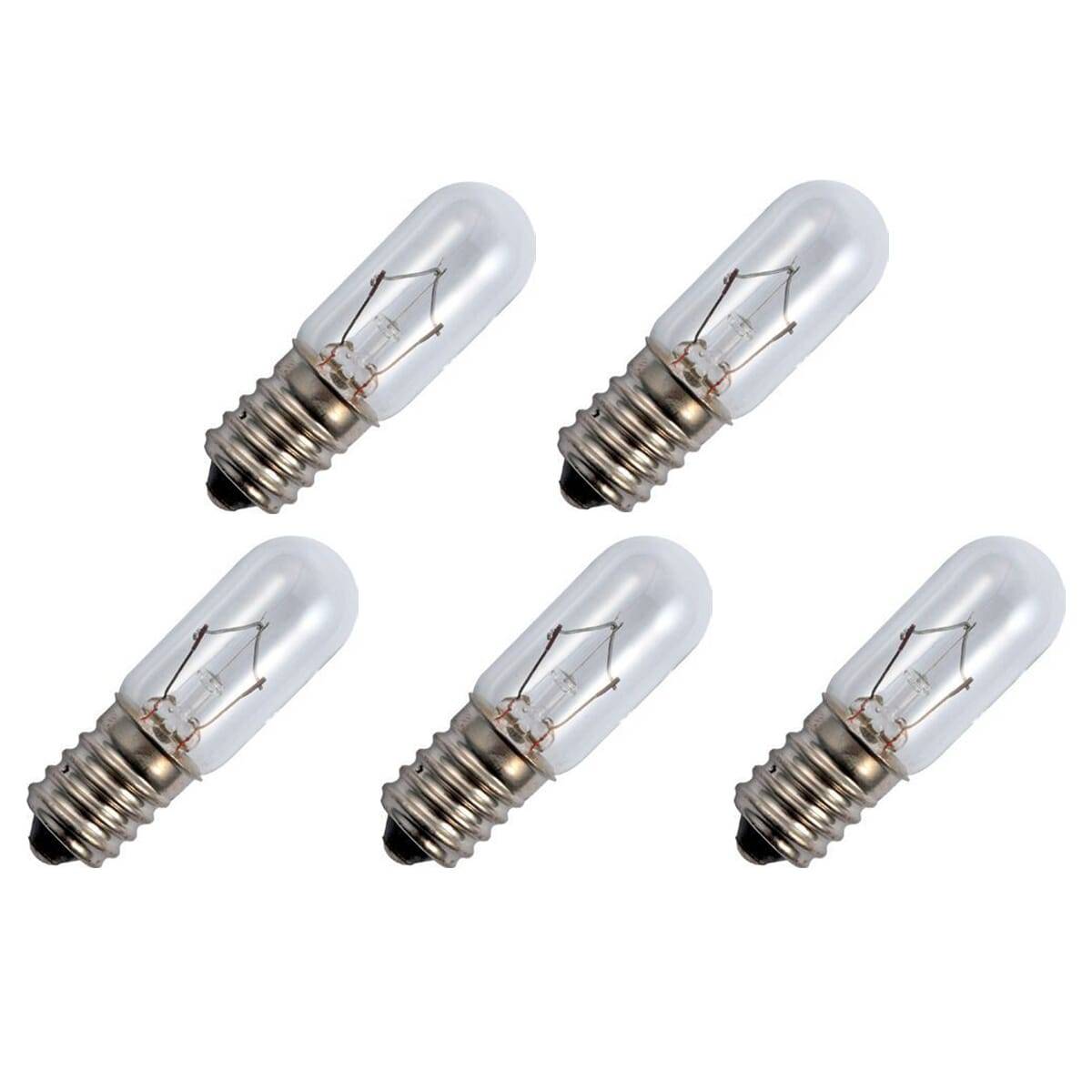 OE Lightning Signaallamp E14 vervanglamp - 3W 24V - 2500K Wit - T16 - 16x54mm - 125mA - 5 stuks-0