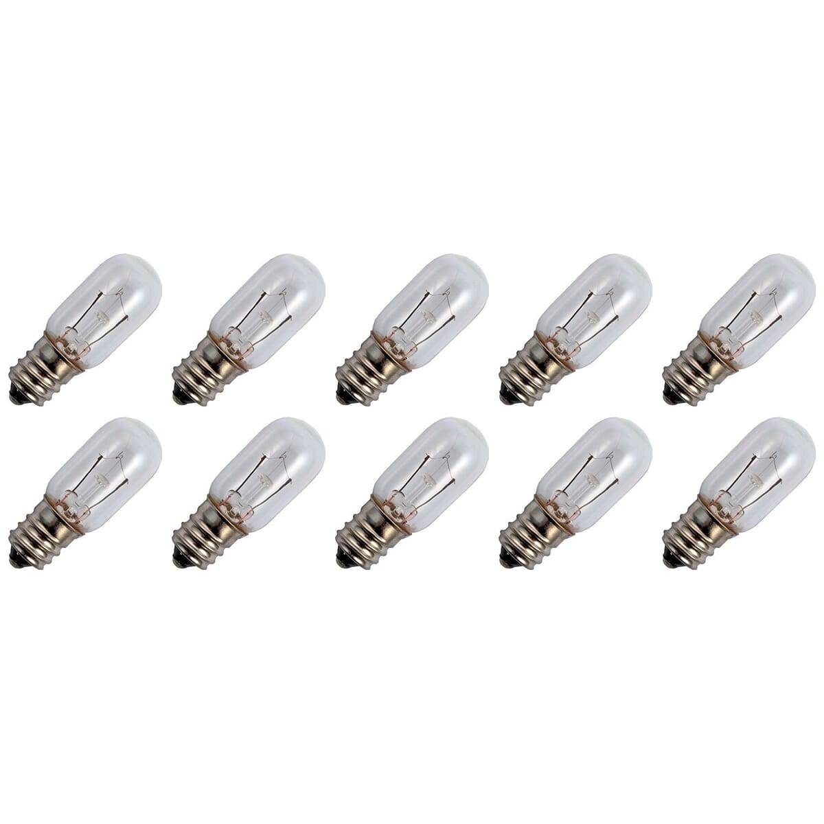 OE Lightning Signaallamp E12 vervanglamp - 3W 12V - 2500K Wit - T16 - 16x45mm - 250mA - Auto - Dimbaar - 10 stuks-0
