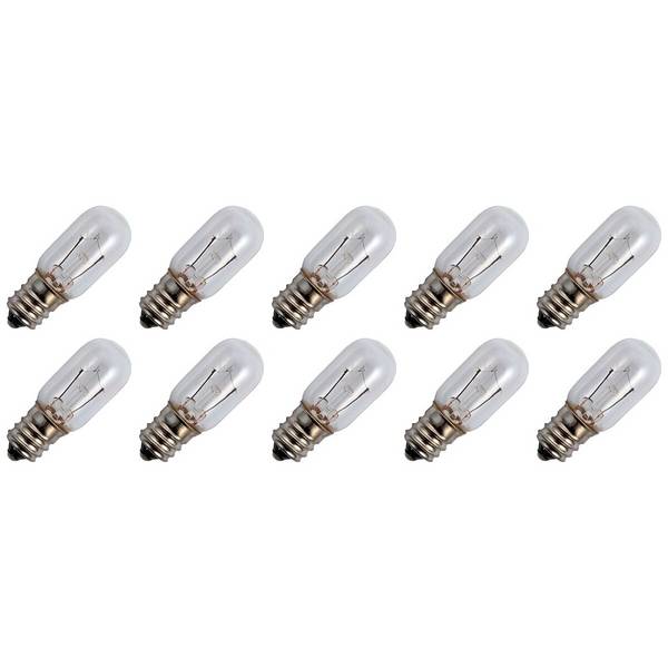 OE Lightning Signaallamp E12 vervanglamp - 3W 12V - 2500K Wit - T16 - 16x45mm - 250mA - Auto - Dimbaar - 10 stuks