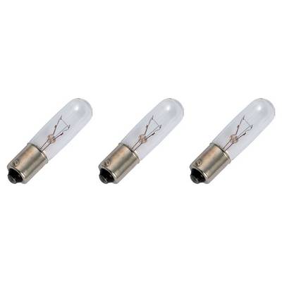 OE Lightning Signaallamp BA9s vervanglamp - 3W 60V - 2500K Wit - T10 - 10x40mm - 50mA - Dimbaar - 3 stuks-0