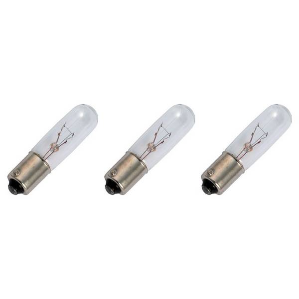 OE Lightning Signaallamp BA9s vervanglamp - 3W 60V - 2500K Wit - T10 - 10x40mm - 50mA - Dimbaar - 3 stuks