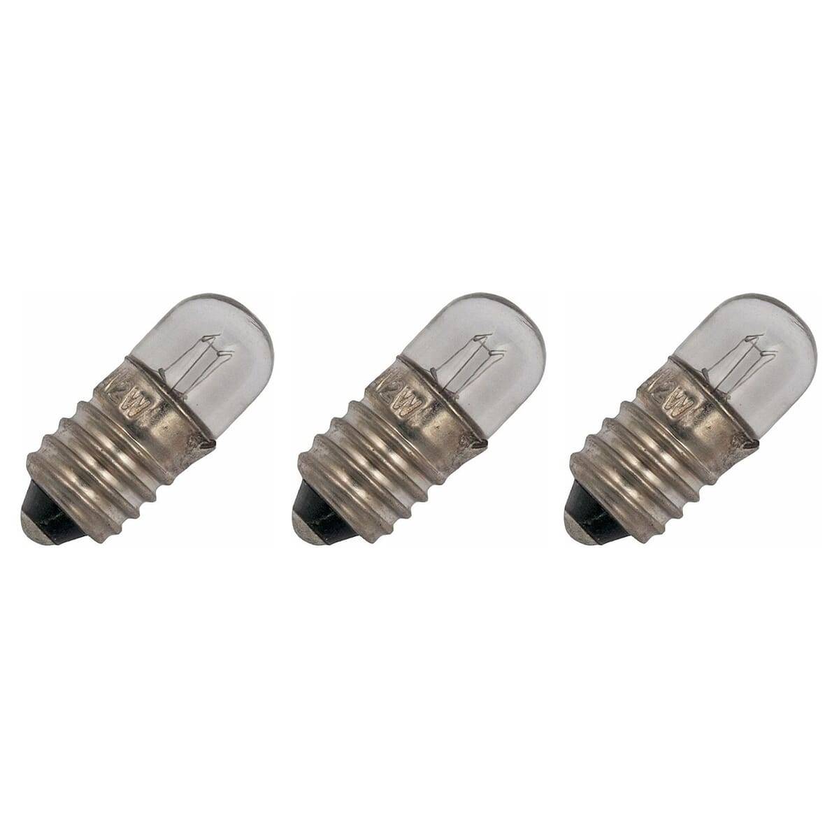 OE Lightning Signaallamp E10 vervanglamp - 1.2W 60V - 2500K Wit - T9 - 9x23mm - 20mA - Dimbaar - 3 stuks-0