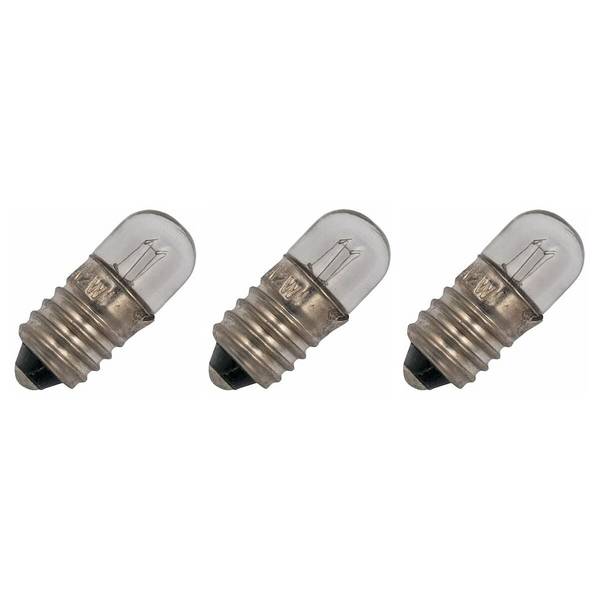 OE Lightning Signaallamp E10 vervanglamp - 1.2W 60V - 2500K Wit - T9 - 9x23mm - 20mA - Dimbaar - 3 stuks
