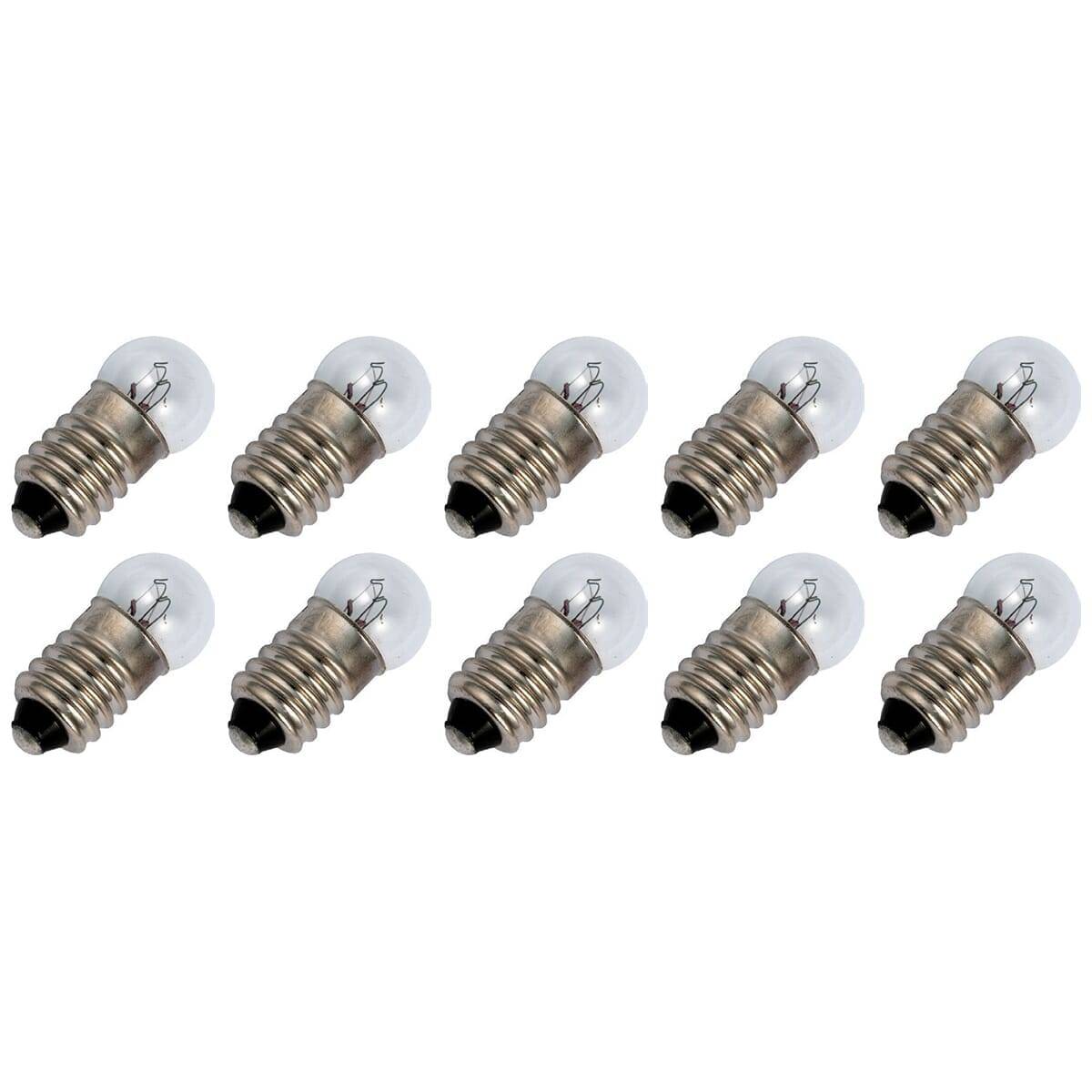 OE Lightning Signaallamp E10 vervanglamp - 3W 24V - 2500K Wit - G11 - 11x2mm - 125mA - Vrachtwagen - 10 stuks-0