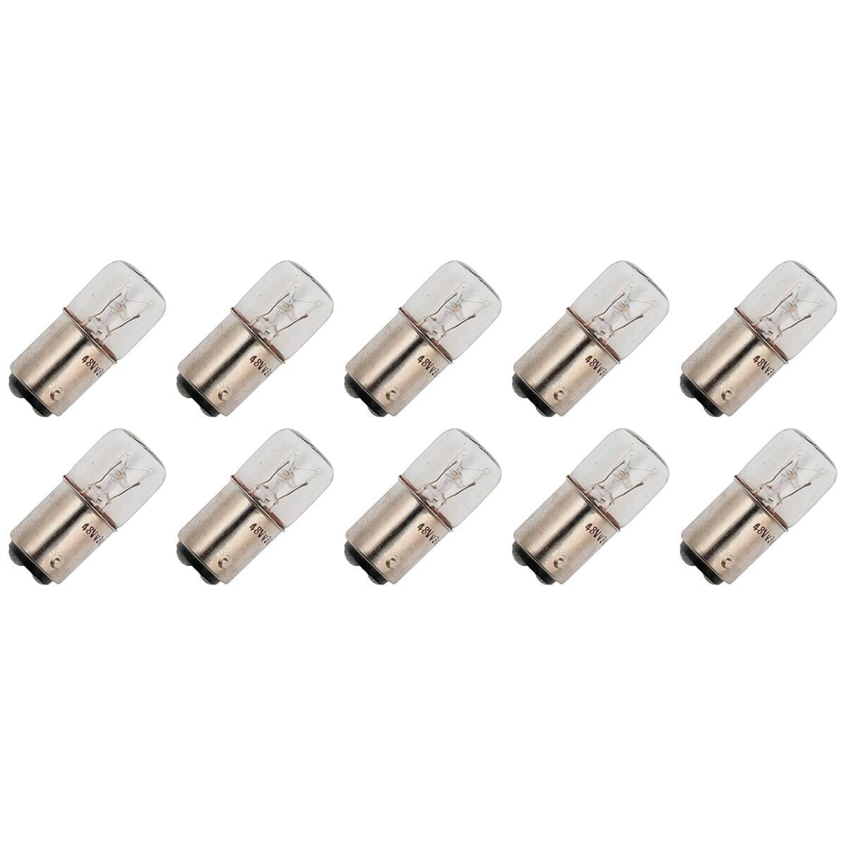 OE Lightning Signaallamp BA15D vervanglamp - 3W 60V - 2500K Wit - T16 - 16x35mm - 50mA - Dimbaar - 10 stuks-0