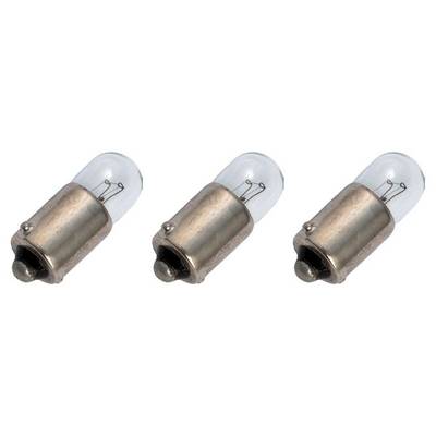 OE Lightning Signaallamp BA9s vervanglamp - 1.2W 60V - 2500K Wit - T9 - 9x23mm - 20mA - Dimbaar - 3 stuks-0