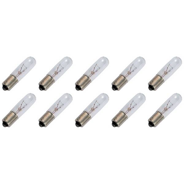 OE Lightning Signaallamp BA9s vervanglamp - 3W 24V - 2500K Wit - T10 - 10x40mm - 125mA - Vrachtwagen - 10 stuks