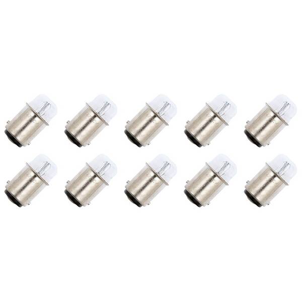 OE Lightning Signaallamp BA15D vervanglamp - 5W 130V - 2500K Wit - T14 - 14x30mm - 38mA - Dimbaar - 10 stuks