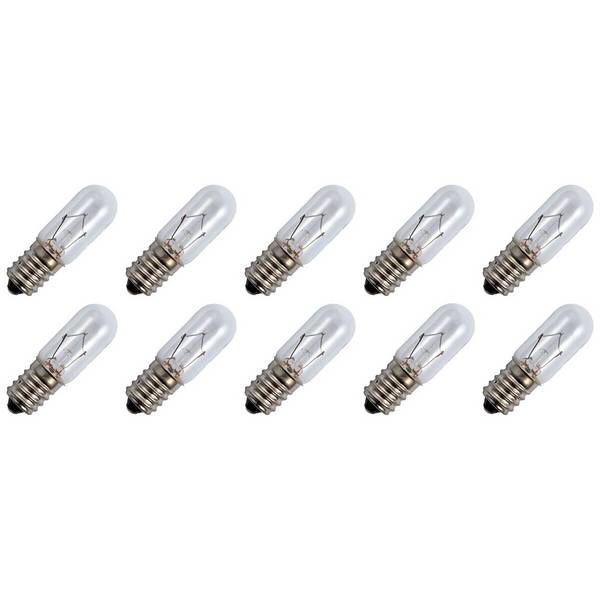 OE Lightning Signaallamp E14 vervanglamp - 10W 24V - 2500K Wit - T16 - 16x54mm - 416mA - 10 stuks