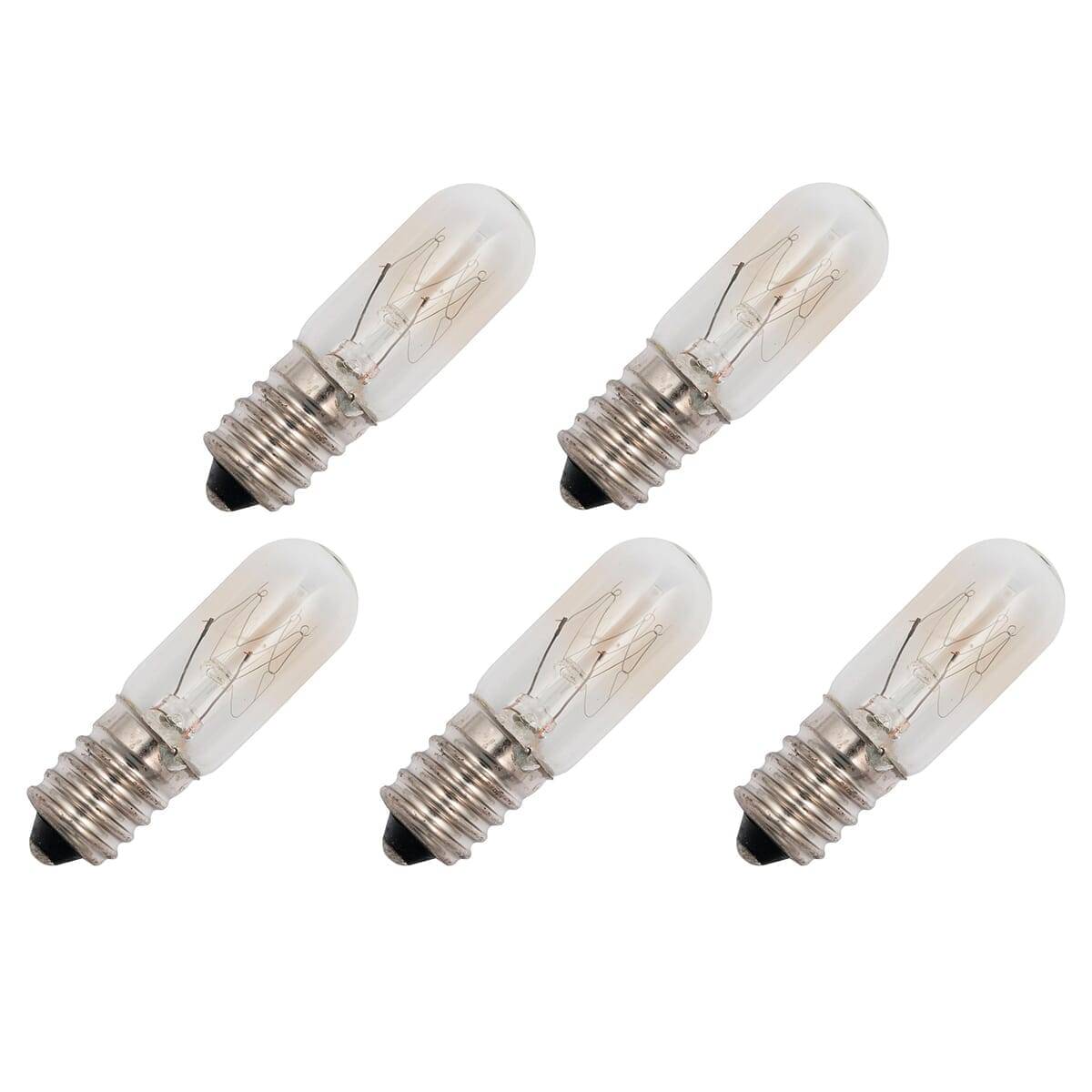 OE Lightning Signaallamp E14 vervanglamp - 10W 130V - 2500K Wit - T16 - 16x54mm - 76mA - Dimbaar - 5 stuks-0