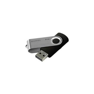 Goodram UTS2 USB-flashdrive 8 GB USB Type-A 2.0 Zwart, Zilver-0