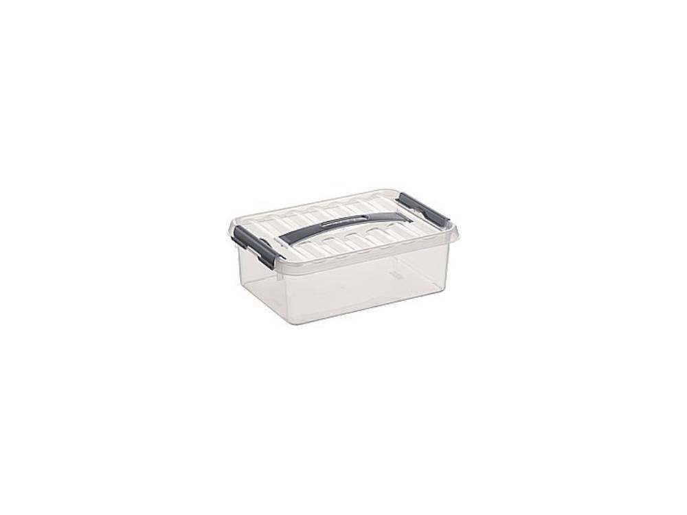Sunware q-line box medium 4 liter transp 30,7x20x10,4 cm 87111127870018711112787001-0