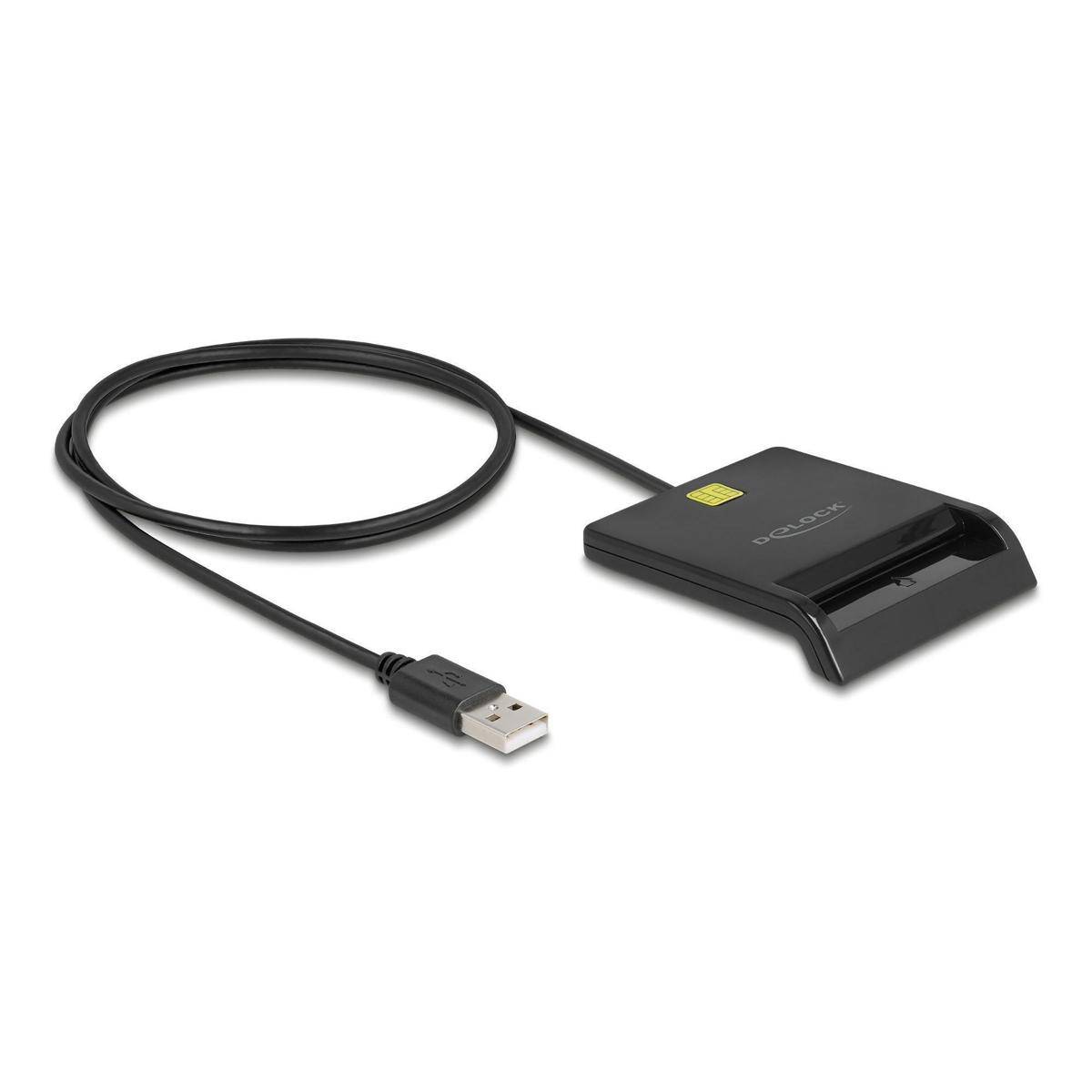 Delock USB 2.0 Smart Card Reader for Smart cards with Contact chip-0