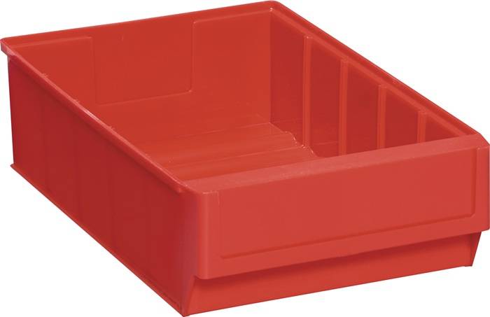 Stellingbak L300xB183xH81mm rood polypropyleen TECWERK-1