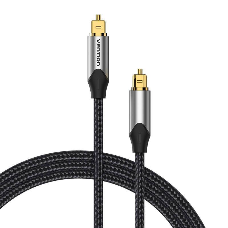 Vention optische vezel audiokabel van aluminiumlegering, type 3M, grijs-5