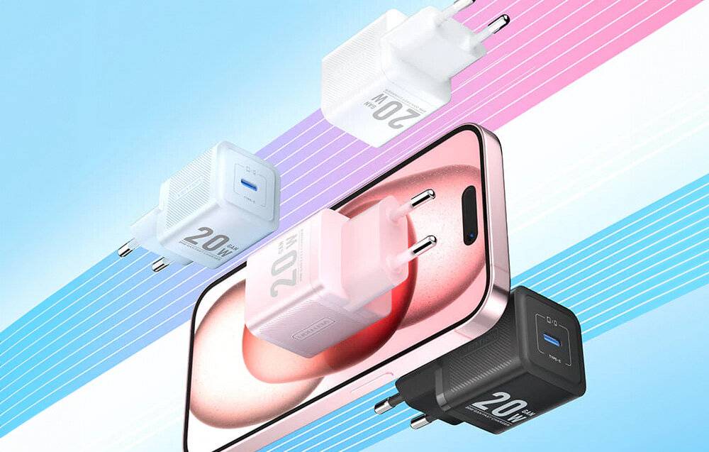 Vention USB-C 20W GaN-oplader-1