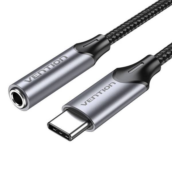 Vention USB-C naar 3,5 mm DAC-audioadapter, 1 m