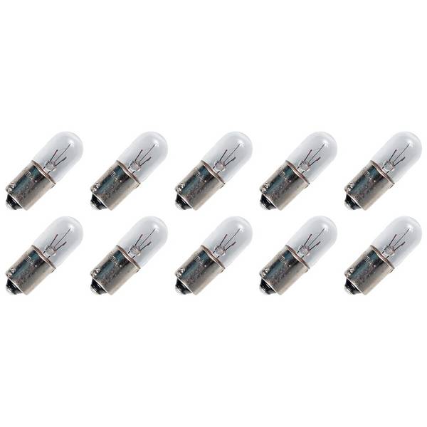 OE Lightning Signaallamp BA9s vervanglamp - 4.2W 6V - 2500K Wit - T10 - 10x28mm - 700mA - 10 stuks