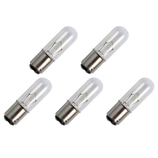 OE Lightning Signaallamp BA15D vervanglamp - 3W 6V - 2500K Wit - T16 - 16x54mm - 500mA - Dimbaar - 5 stuks
