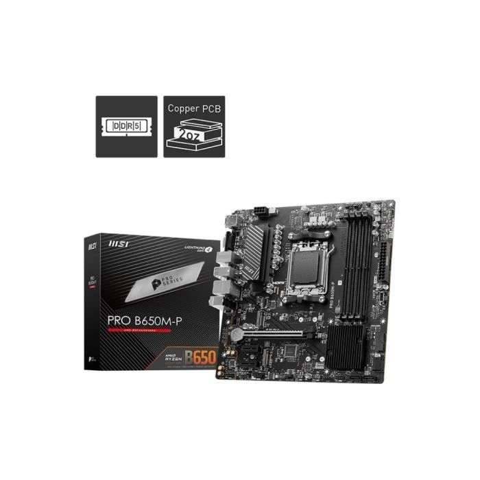 Moederbord - MSI - PRO B650M-P (911-7E27-001)-0