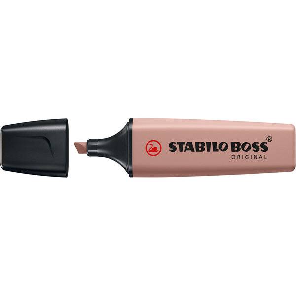 Markeerstift stabilo boss 70/165 nature amber | Omdoos a 10 stuk-1