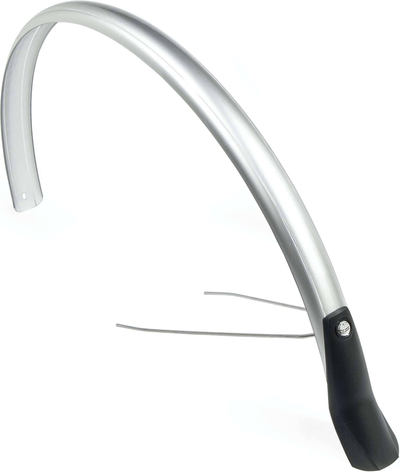 Achterspatbord Eurofender Snello 28" x 46 mm - zilver-0