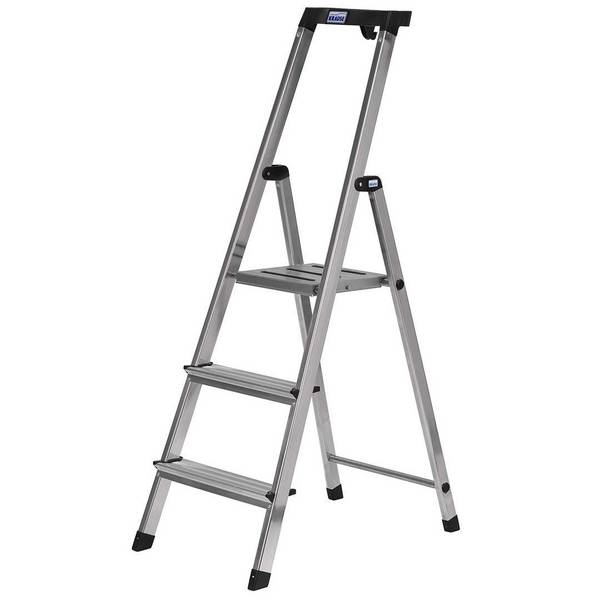 KRE Krause Safety Vouwladder Zilver