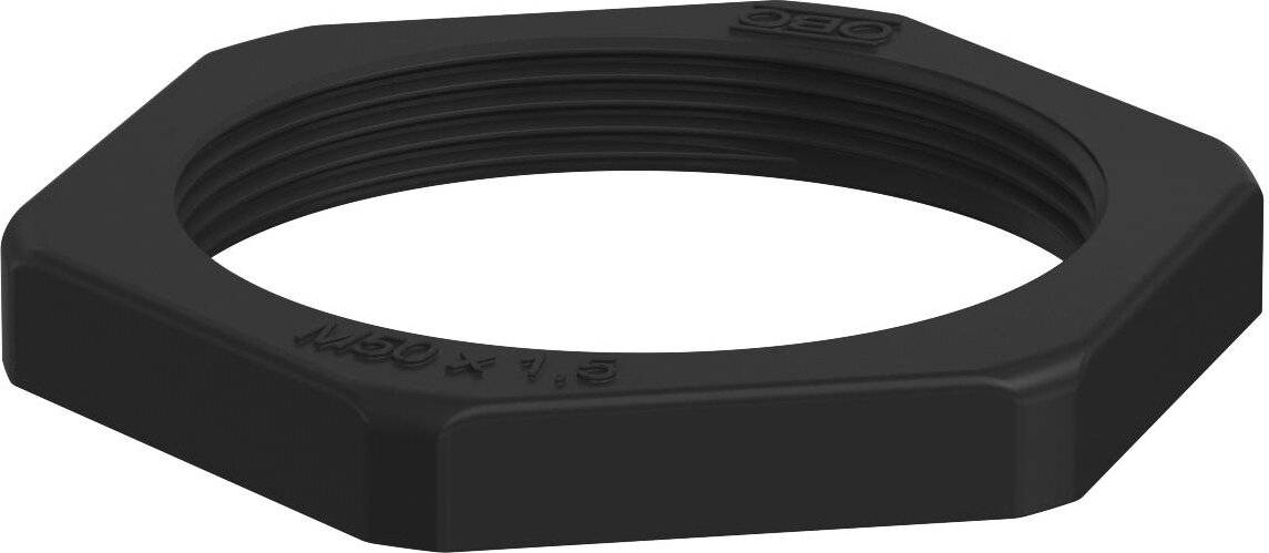 OBO BETTERMANN OBO-2049120 Moer; M50; polyamide; zwart; Spoed: 1,5 - 1 stuk-1