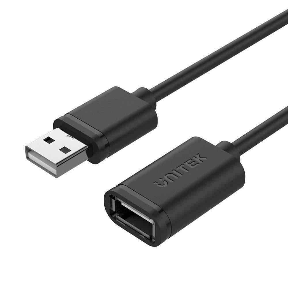 UTK UNITEK Y-C417GBK USB-kabel USB 2.0 3 m USB A Zwart-0
