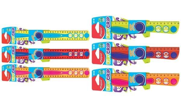Maped 3154142786104 Maped - Liniaal kidy'grip 30cm assorti-2