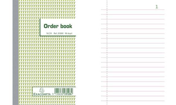 Exacompta 3130630031284 Exacompta - Orderboek 175x105mm 50x2vel-1