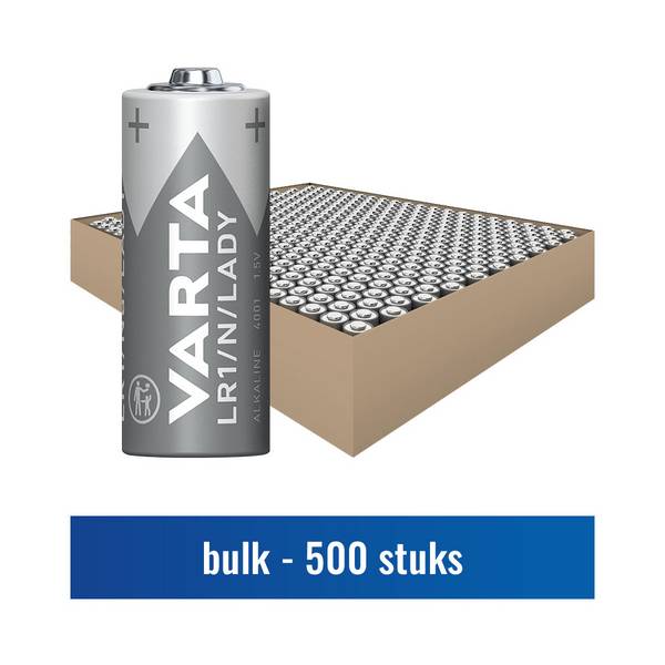 Varta alkaline LR1/N/LADY bulk 500