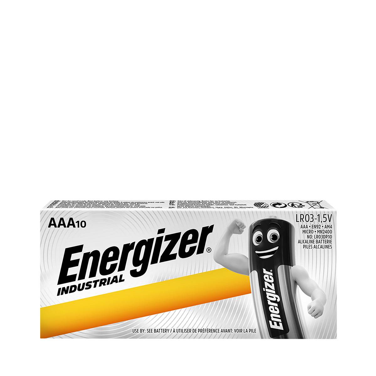 ENERGIZER BATTERIJ INDUSTRIAL PRO AAA LR03 1,5V 10 STUKS-1