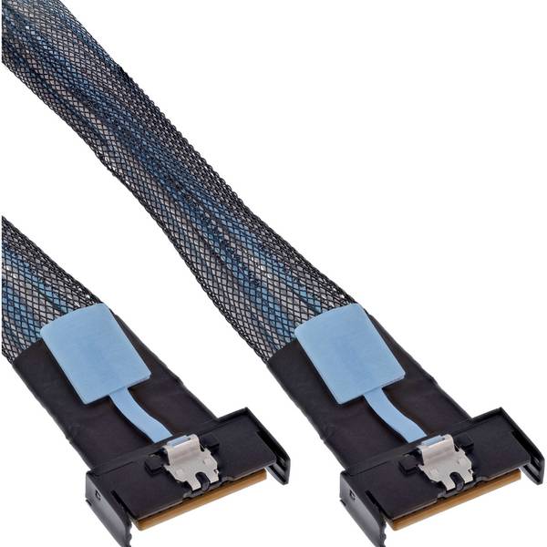 InLine® MCIO Kabel, MCIO x8 Stecker zu MCIO x8 Stecker, 1m
