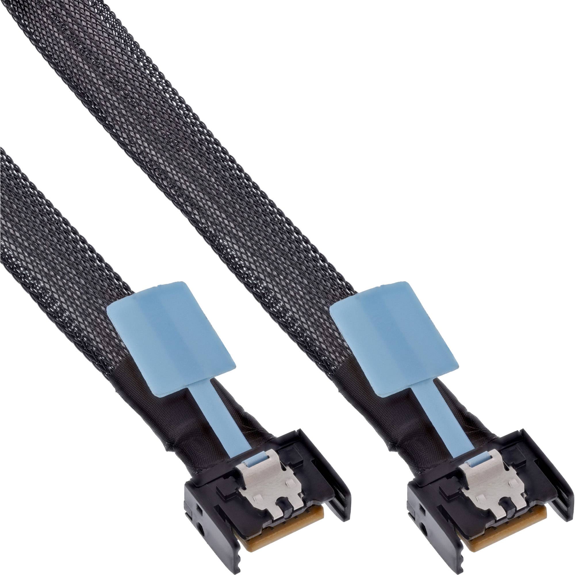 InLine® MCIO Kabel, MCIO x4 Stecker zu MCIO x4 Stecker, 1m-0