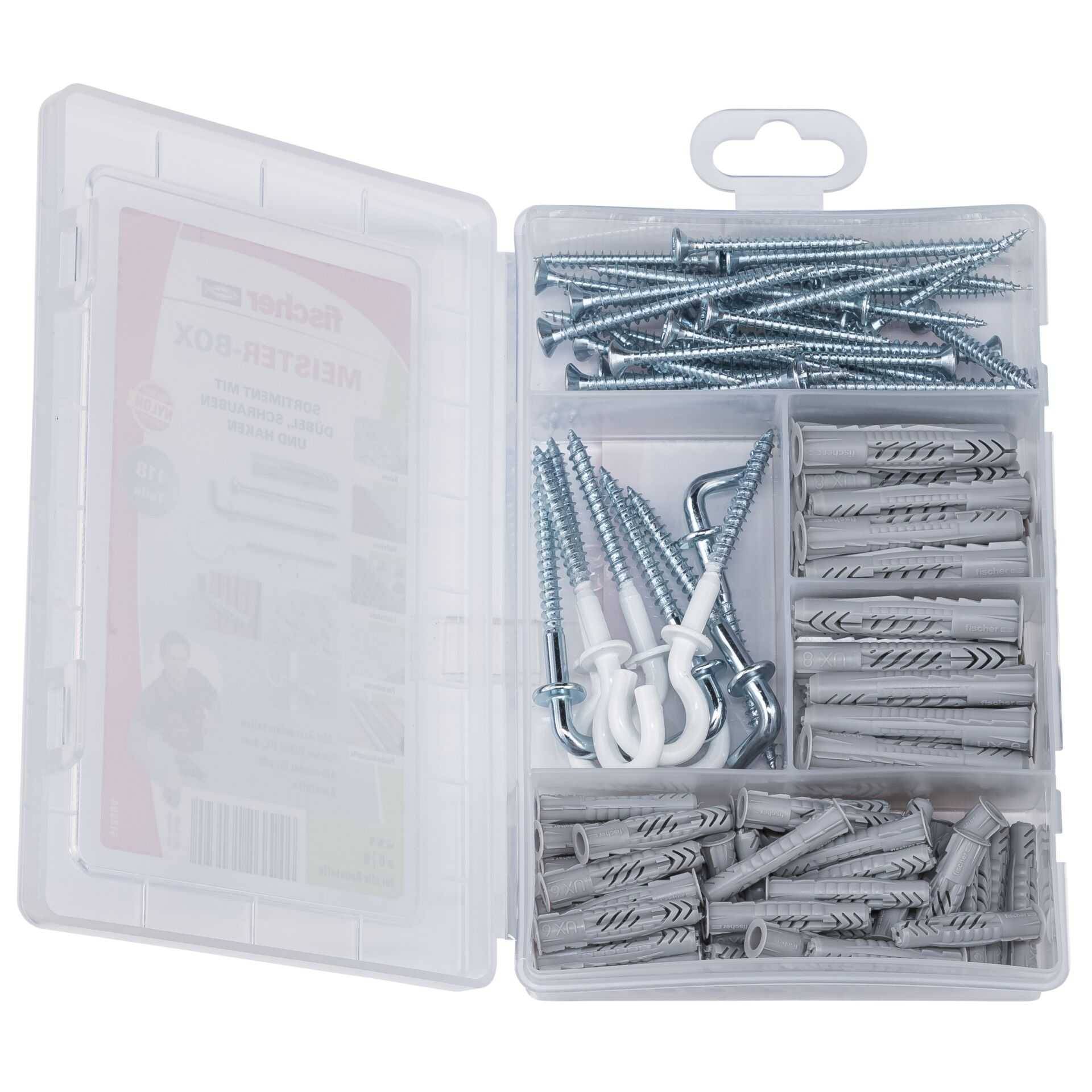 Fischer MeisterBox UX + schroeven + haken-1