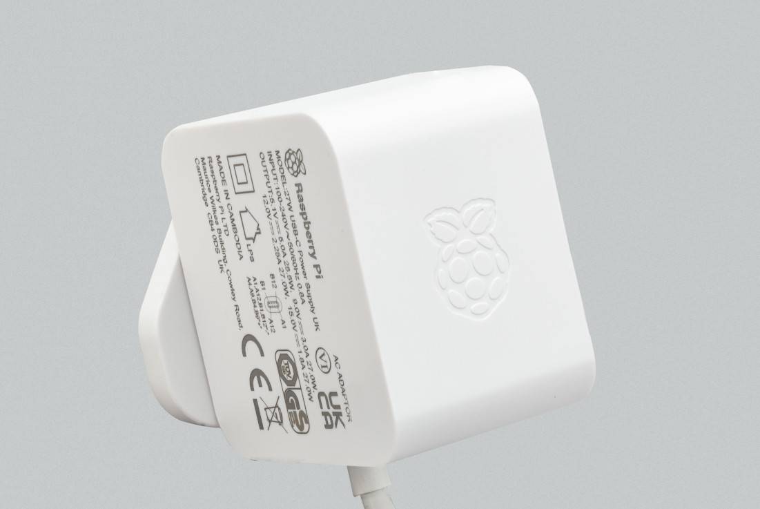 Raspberry Pi 45W USB-C Power Supply - Wit - EU-1