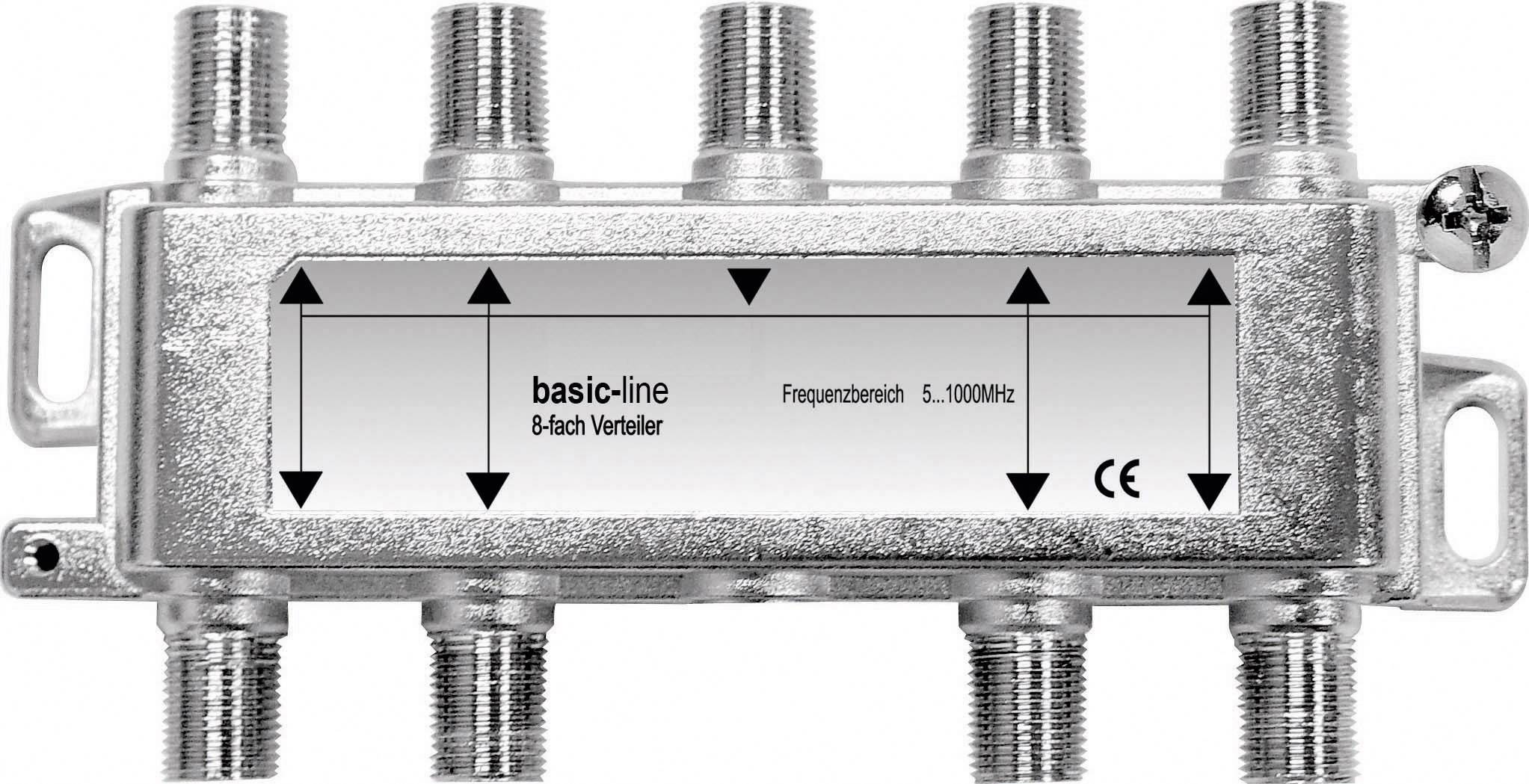 Renkforce Kabel-TV verdeler 8-voudig 5 - 1006 MHz