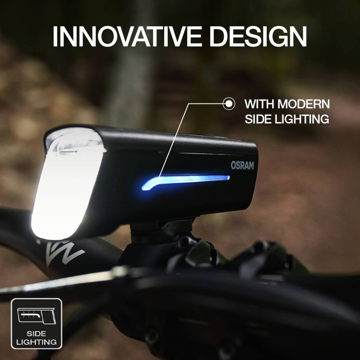 Osram LEDs Bike Race verlichtingsset & remlichtfunctie 100 LUX Oplaadbaar-2