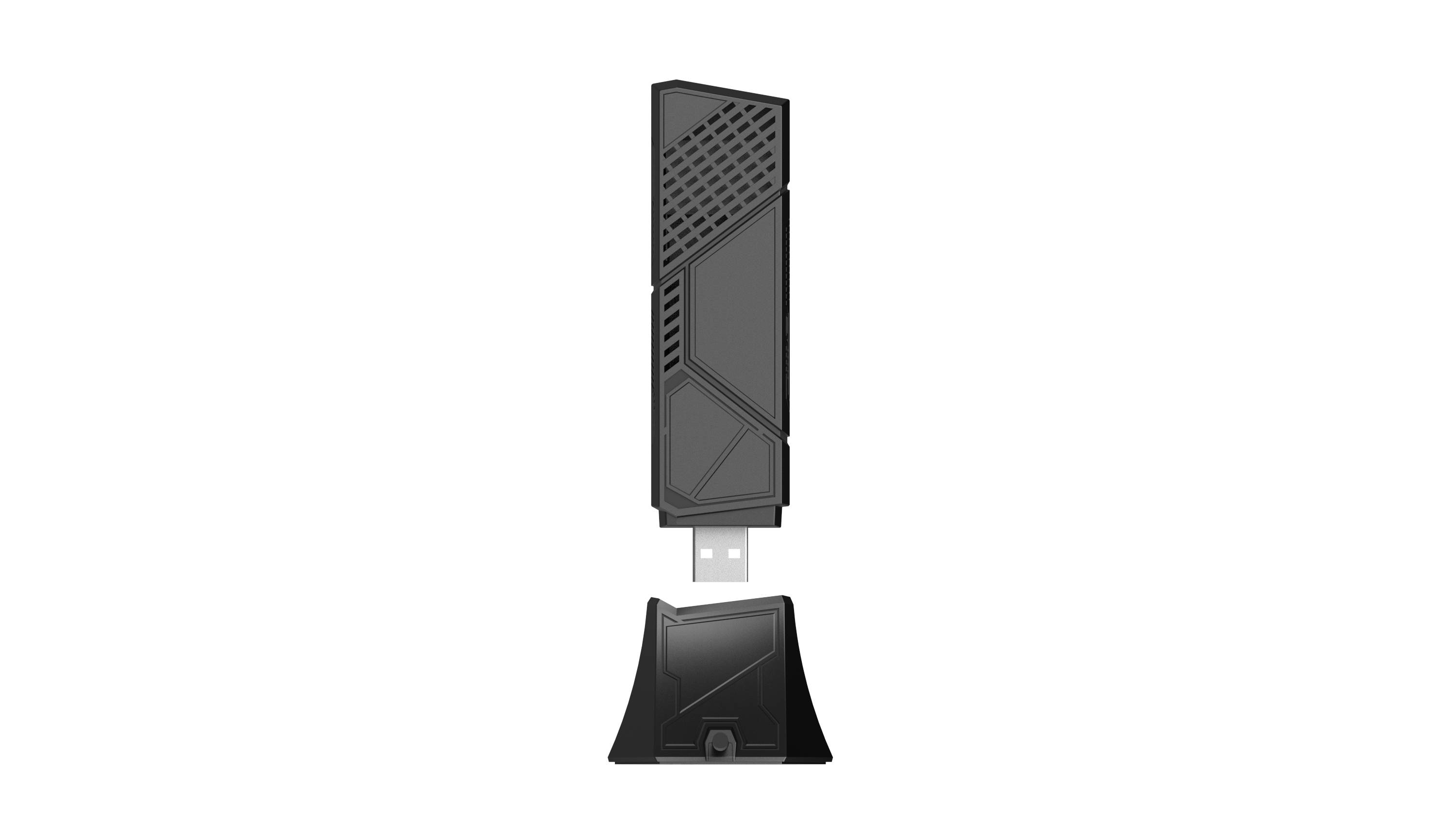 ASUS ROG USB-BE92 Wifi 7 BE6500 Tri-Band USB Adapter-3