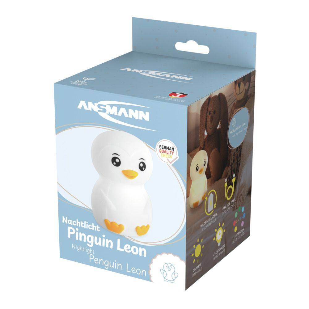 Ansmann draagbaar nachtlampje Pinguin Leon-1