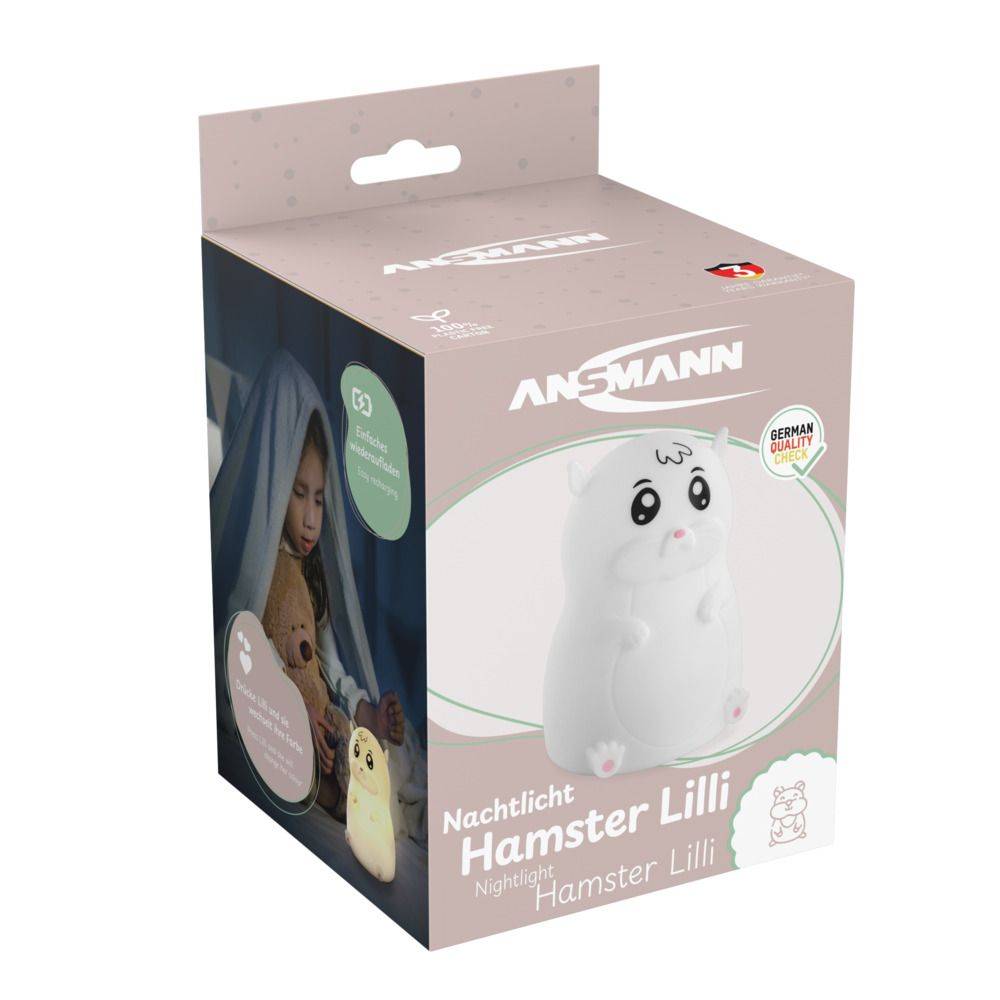 Ansmann draagbaar nachtlampje Hamster Lilli-2