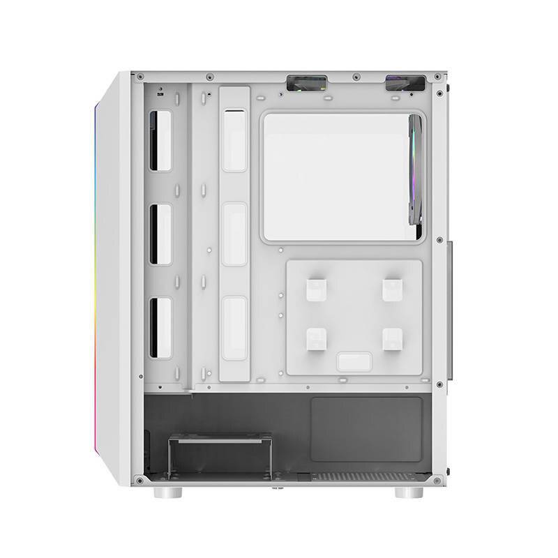 Symboolafbeelding voor DARKFLASH - DK151 white - Darkflash DK151 LED-Computerbehuizing (wit) + 3 RGB-Ventilator