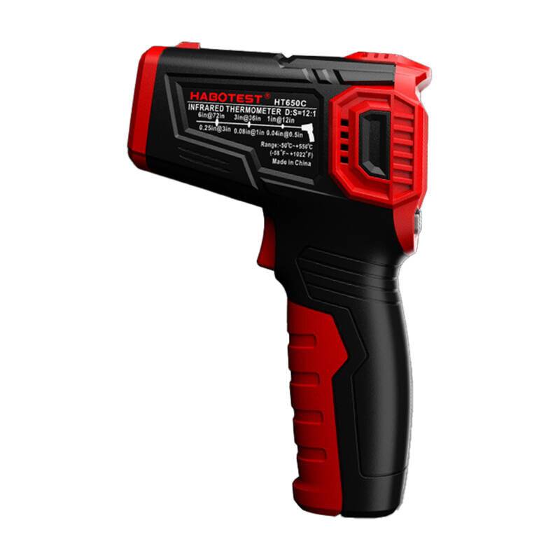 Habotest - HT650B - Laser-Pyrometer met LCD-Display Habotest HT650B-1