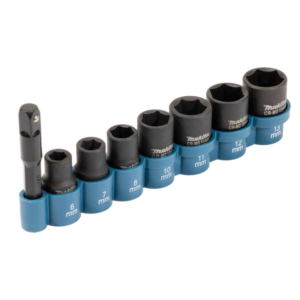 Makita krachtdoppenset 1/4 VK 8-delig-0
