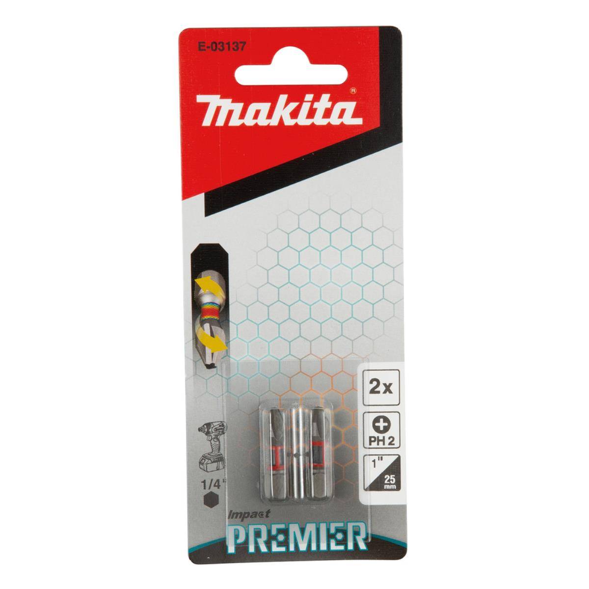 Makita SLAGSCHROEFBIT PH2X25MM-2
