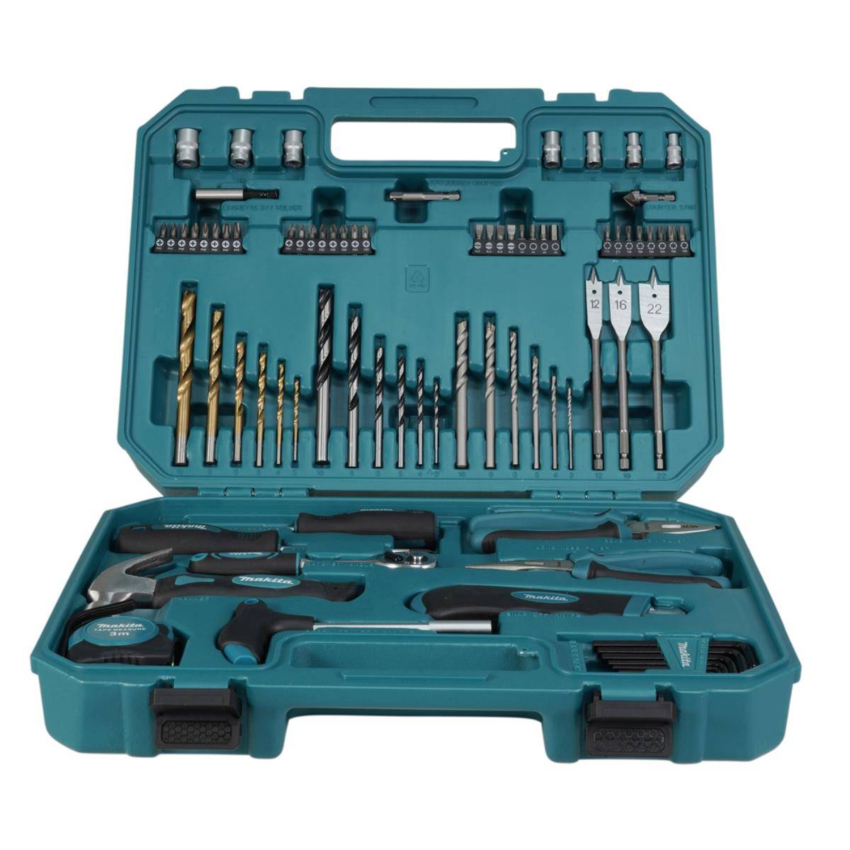 Makita Handgereedschapsset 80-delig E-15104-2