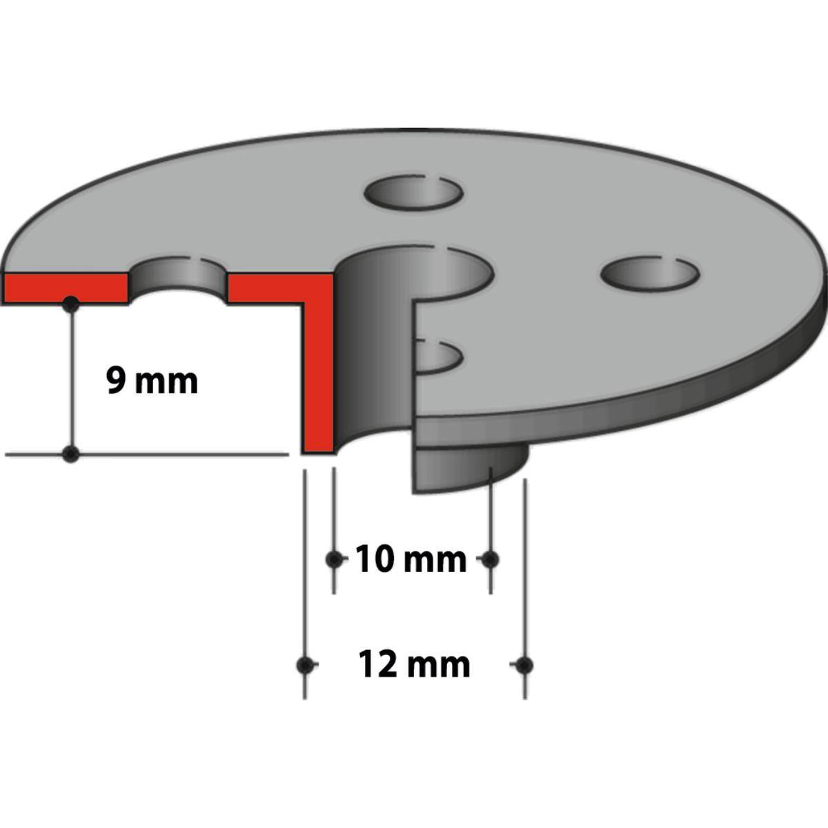 Sjabloongeleider 3612 / Rp1800 12 Mm.Makita 164388-3-2