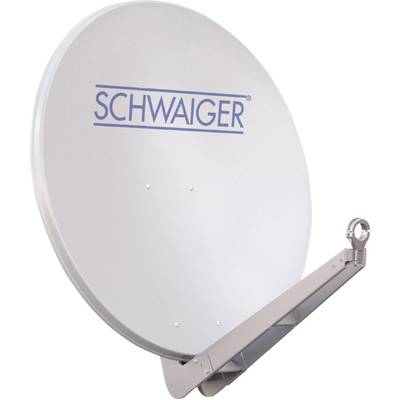 Schwaiger SPI085 Satellietschotel 85 cm Reflectormateriaal: Aluminium Lichtgrijs
